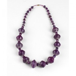Large Beaded African Festival Necklace