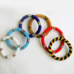 Massai Beaded Bracelet – Round