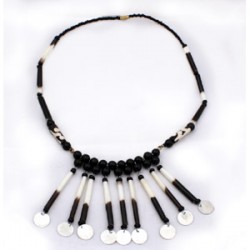 Porcupine Quill Beaded Necklace